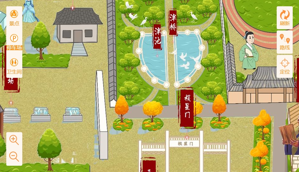 牟定手绘地图景区语音讲解导览系统：智慧景区建设的基石